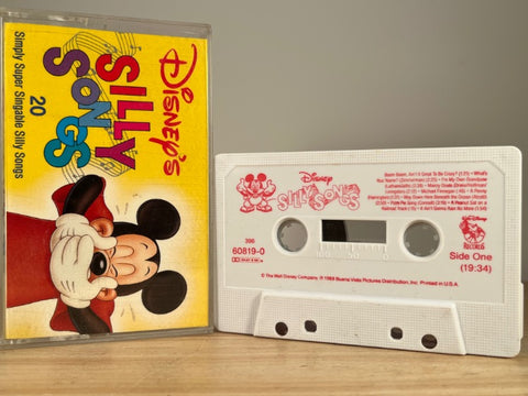 DISNEY - Silly Songs - CASSETTE TAPE