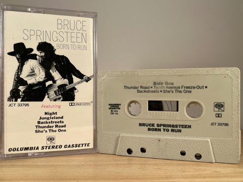 BRUCE SPRINGSTEEN - Born to Run - CASSETTE TAPE[beige tape]
