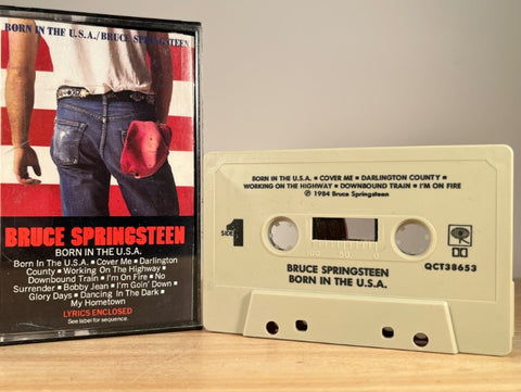 BRUCE SPRINGSTEEN - Born in the U.S.A. - CASSETTE TAPE