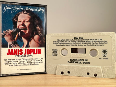 JANIS JOPLIN - Farewell Song - CASSETTE TAPE