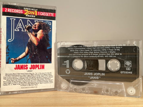 JANIS JOPLIN - Janis - CASSETTE TAPE