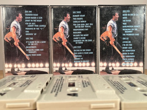 BRUCE SPRINGSTEEN - Live [3x set] - CASSETTE TAPE