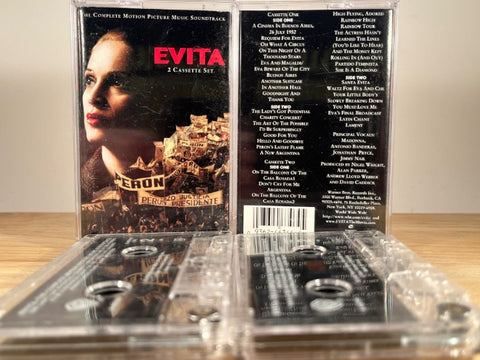 EVITA - soundtrack [double album] - CASSETTE TAPES