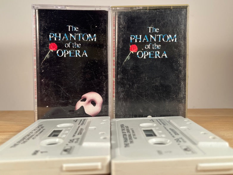 THE PHANTOM OF THE OPERA - soundtrack [double album] - CASSETTE TAPES