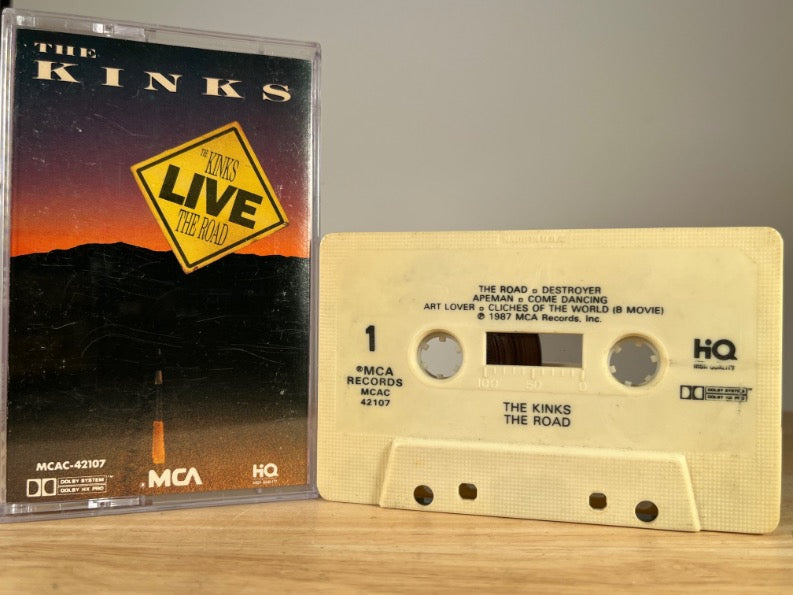 THE KINKS - Live: The Road - CASSETTE TAPE