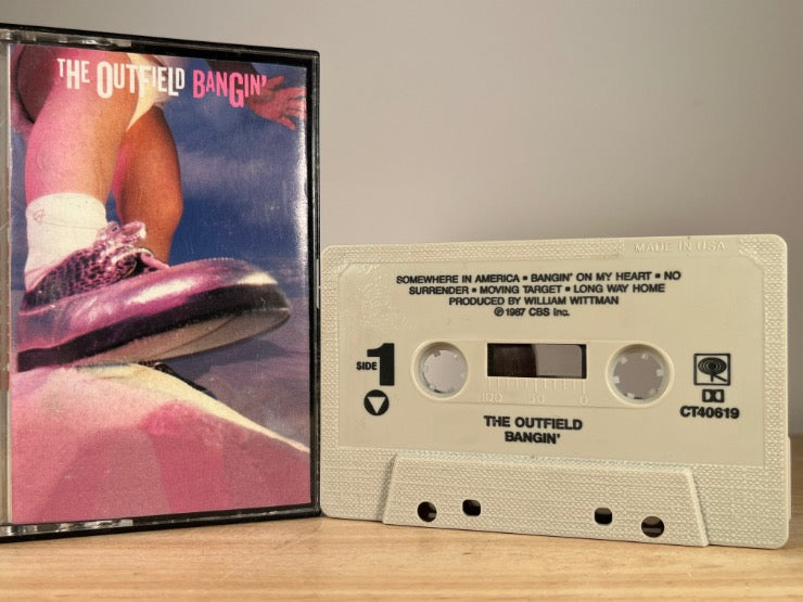 THE OUTFIELD - Bangin' - CASSETTE TAPE