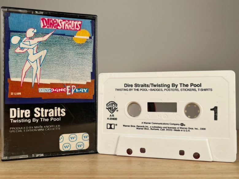 DIRE STRAITS - Twisting By The Pool - CASSETTE TAPE