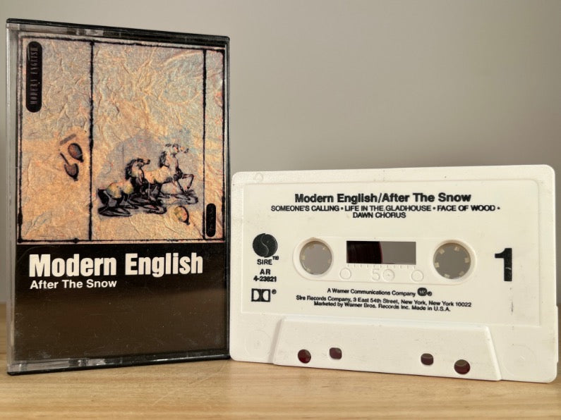 MODERN ENGLISH - After The Snow - CASSETTE TAPE