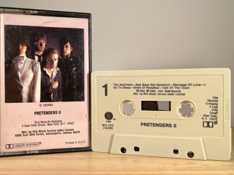 PRETENDERS - Pretenders II - CASSETTE TAPE