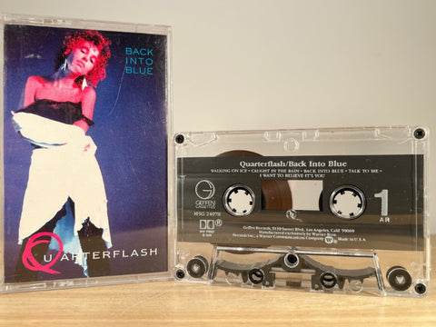 QUARTERFLASH - Back Into Blue - CASSETTE TAPE
