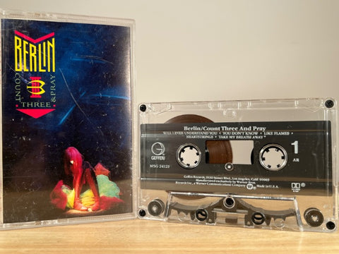 BERLIN - Count Three & Pray - CASSETTE TAPE