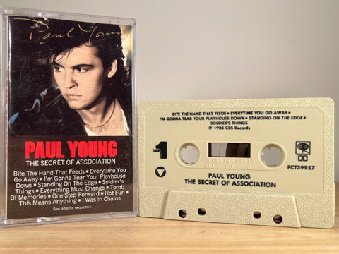 PAUL YOUNG - The Secret of Association - CASSETTE TAPE