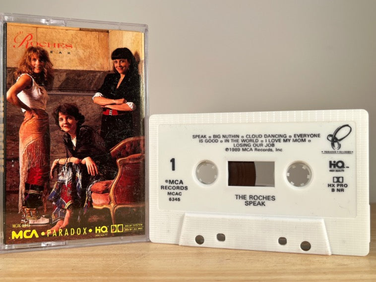 THE ROCHES - Speak - CASSETTE TAPE