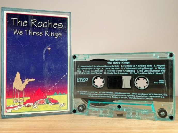 THE ROCHES - We Three Kings - CASSETTE TAPE