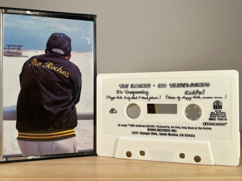 THE ROCHES - No Trespassing - CASSETTE TAPE