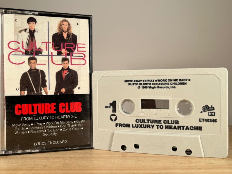 CULTURE CLUB - From Luxury to Heartache - CASSETTE TAPE