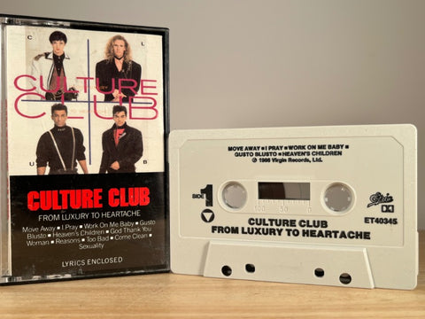 CULTURE CLUB - From Luxury to Heartache - CASSETTE TAPE