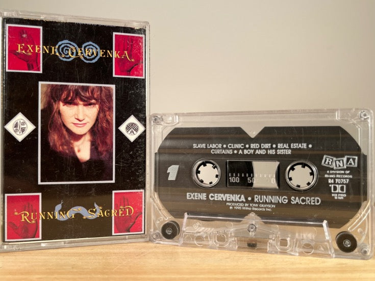 EXENE CERVENKA - Running Sacred - CASSETTE TAPE