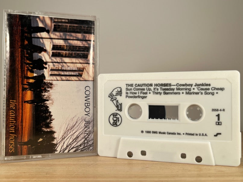 COWBOY JUNKIES - The Caution Horses - CASSETTE TAPE