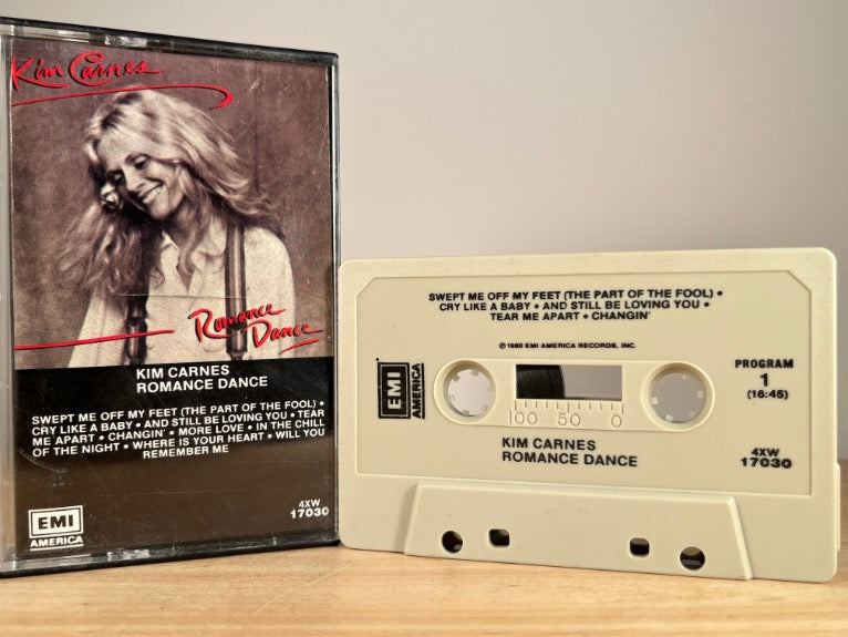 KIM CARNES - Romance Dance - CASSETTE TAPE