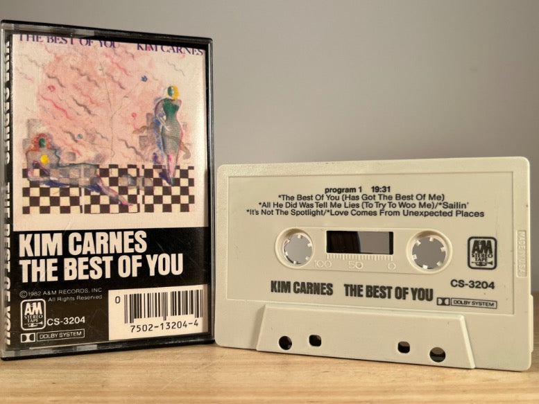 KIM CARNES - The Best of You - CASSETTE TAPE
