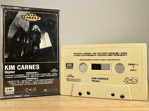 KIM CARNES - Voyeur - CASSETTE TAPE
