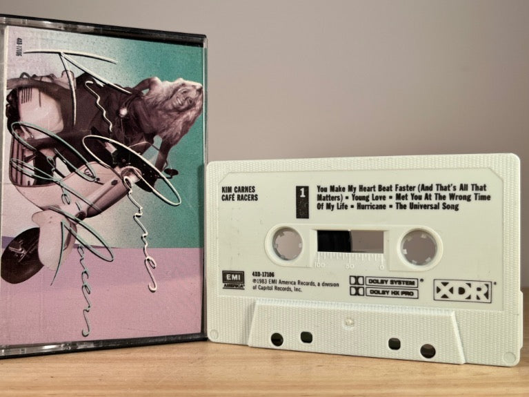KIM CARNES - Cafe Racers - CASSETTE TAPE