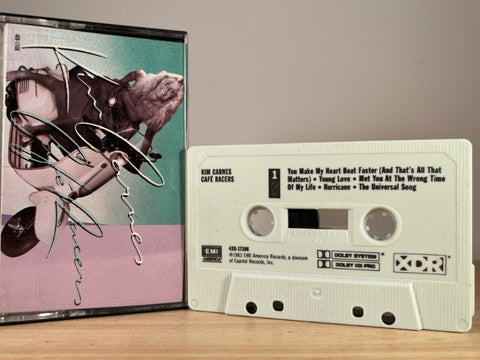 KIM CARNES - Cafe Racers - CASSETTE TAPE