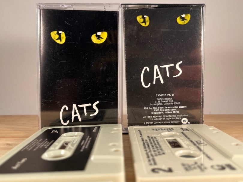 ANDREW LLOYD WEBBER - Cats (Original Broadway Cast) [double album] - CASSETTE TAPE