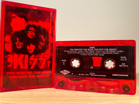 KISS - You Wanted the Best, You Got the Best!! - CASSETTE TAPE