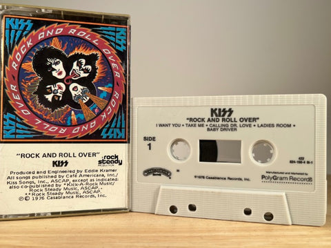 KISS - Rock and Roll Over - CASSETTE TAPE