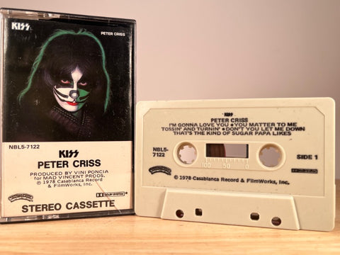 PETER CRISS - Peter Criss - CASSETTE TAPE