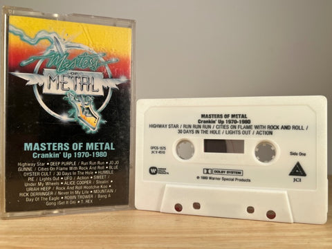 VARIOUS ARTISTS - Masters of Metal (Crankin' Up 1970-1980) - CASSETTE TAPE