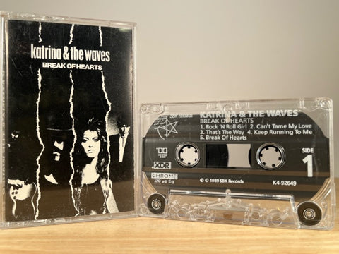 KATRINA AND THE WAVES - Break of Hearts - CASSETTE TAPE