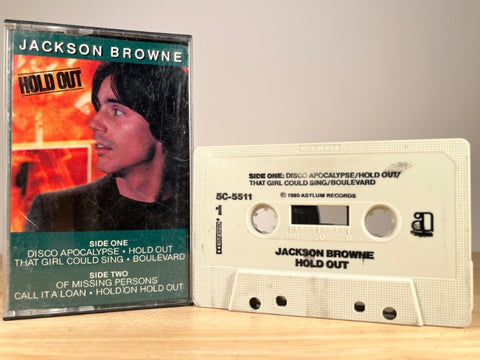 JACKSON BROWNE - Hold Out - CASSETTE TAPE