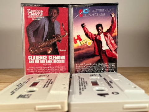 CLARENCE CLEMONS - 2 CASSETTE TAPES