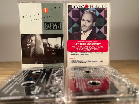 BILLY VERA - 2 CASSETTE TAPES