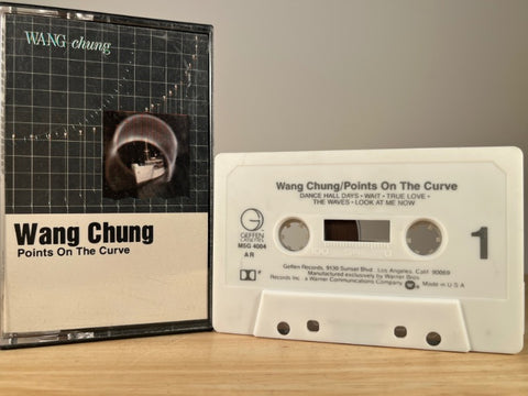 WANG CHUNG – Points on the Curve – CASSETTE TAPE
