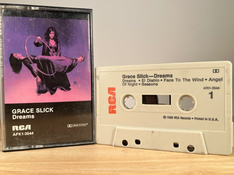 GRACE SLICK – Dreams – CASSETTE TAPE
