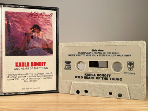 KARLA BONOFF – Wild Heart of the Young – CASSETTE TAPE