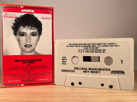 MELISSA MANCHESTER – Hey Ricky – CASSETTE TAPE