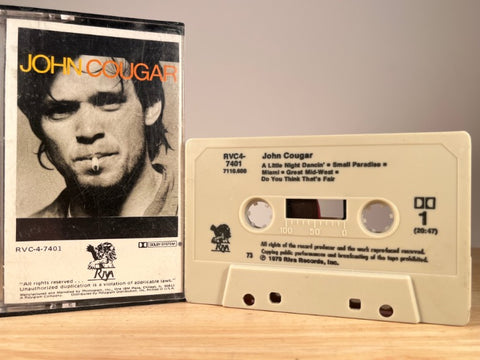 JOHN COUGAR – John Cougar – CASSETTE TAPE