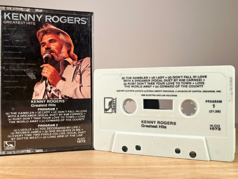 KENNY ROGERS – Greatest Hits – CASSETTE TAPE