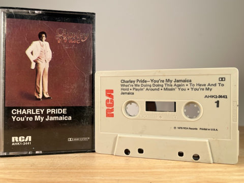 CHARLEY PRIDE – You're My Jamaica – CASSETTE TAPE