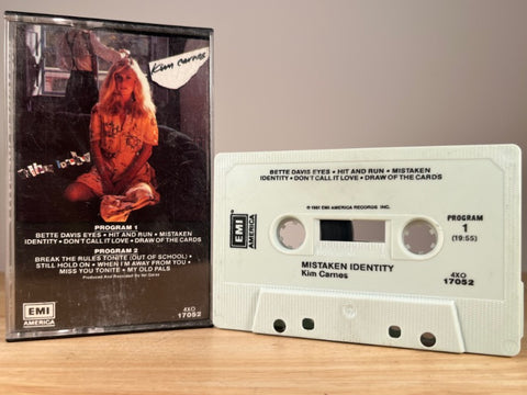 KIM CARNES – Mistaken Identity – CASSETTE TAPE