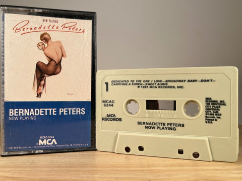 BERNADETTE PETERS – Now Playing – CASSETTE TAPE