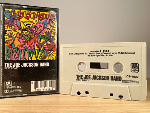 THE JOE JACKSON BAND - beat crazy - CASSETTE TAPE
