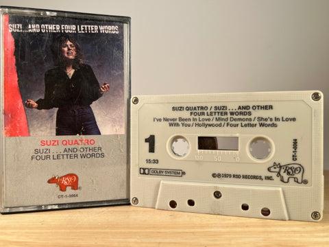 SUZI QUATRO - Suzi..and other four letter words - CASSETTE TAPE