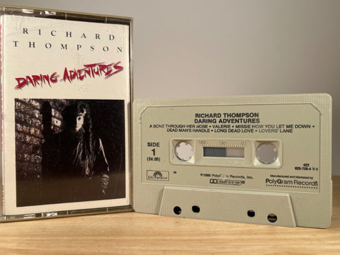 RICHARD THOMPSON - Daring Adventures - CASSETTE TAPE