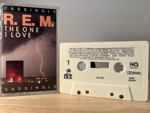 R.E.M. - the one I love [maxi-single] - CASSETTE TAPE